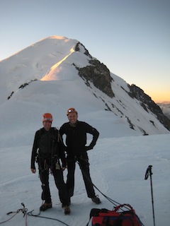 De Mont Blanc vanaf de Dome de Gouter