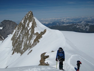 Gross Fischerhorn vanaf de Hinter Fischerhorn