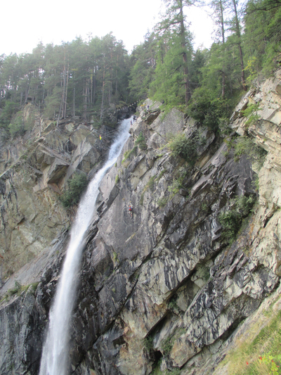 Klettersteig Lehner Wasserfall